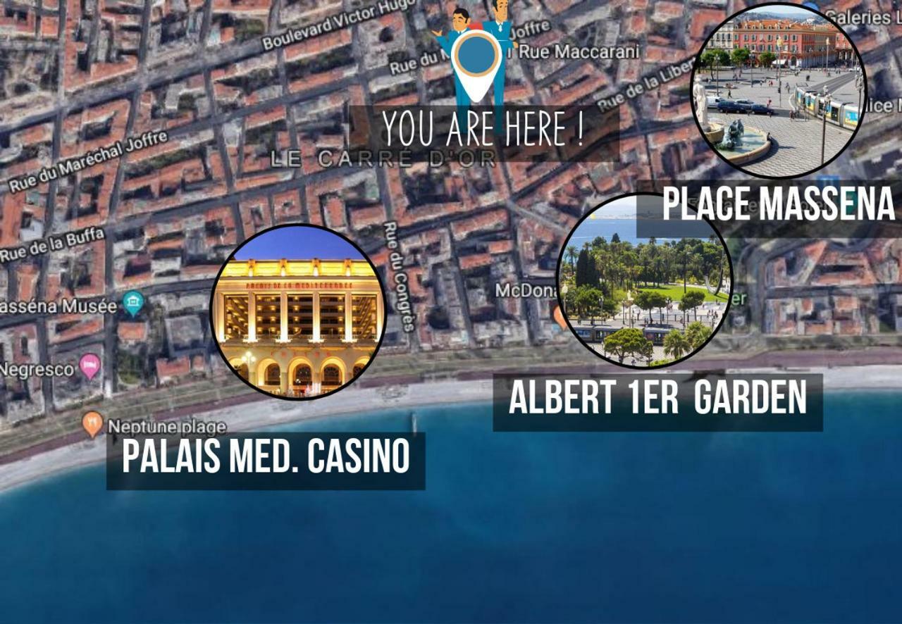 Nestor&Jeeves - Palais Marie Prestige - Central - Close Sea Nizza Esterno foto